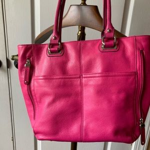 “Barbie” pink Tignanello medium tote